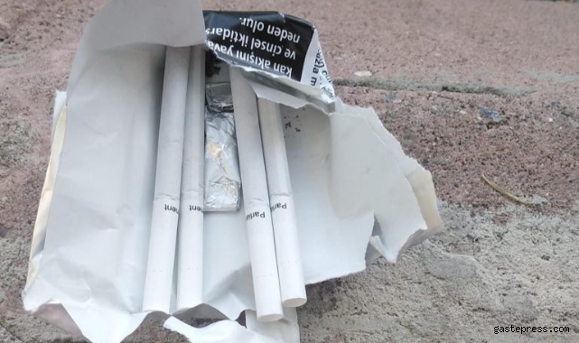 Uyuşturucuyu sigara paketine sakladı, güven timlerinden kaçamadı!