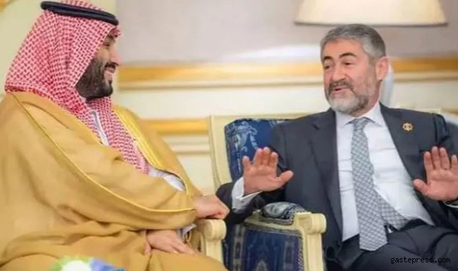 Veliaht Prens Muhammed bin Selman ile Bakan Nebati görüştü!