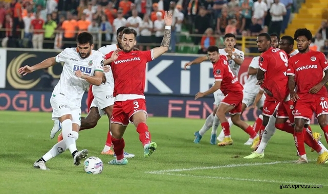 Alanyaspor, Antalyaspor'u mağlup etti!