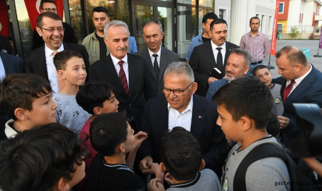 Başkan Büyükkılıç’tan eğitime “spor salonu” desteği!
