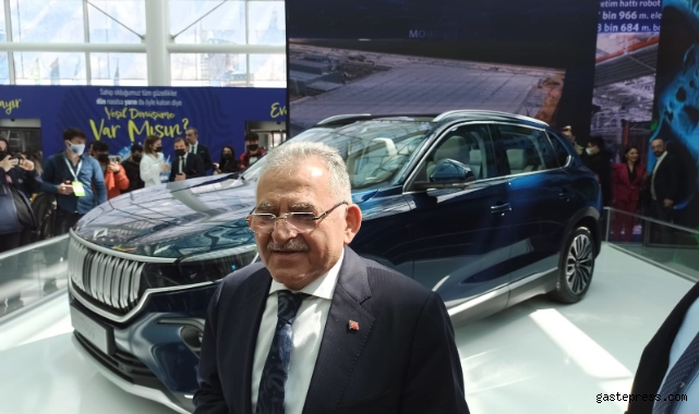 Büyükkılıç: “TOGG, Cumhuriyet’imizin 99’uncu yılına çok yakıştı”