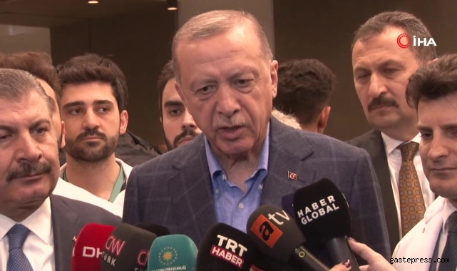 Cumhurbaşkanı Erdoğan Çam ve Sakura Şehir Hastanesi ziyaret etti!
