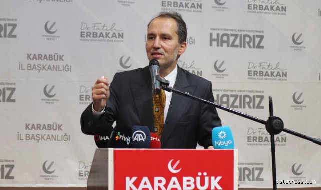 Erbakan: En çok 6’lı masadaki muhafazakâr partilere hayret ediyorum!