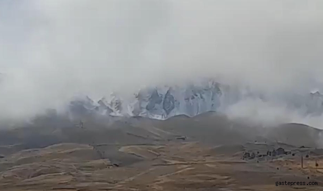 Erciyes’e kar yağdı!
