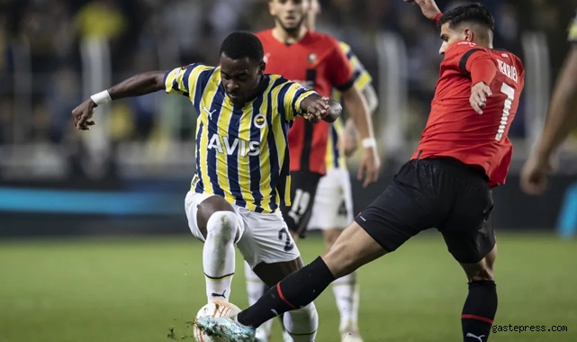 Fenerbahçe, sahasında Fransız ekibi Rennes'le 3-3 berabere kaldı!