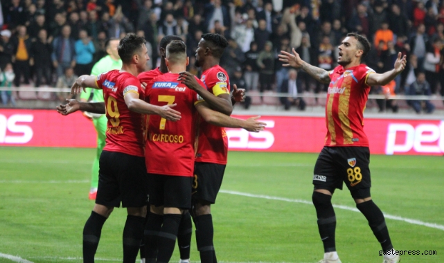 Galatasaray, Kayseri'de mağlup