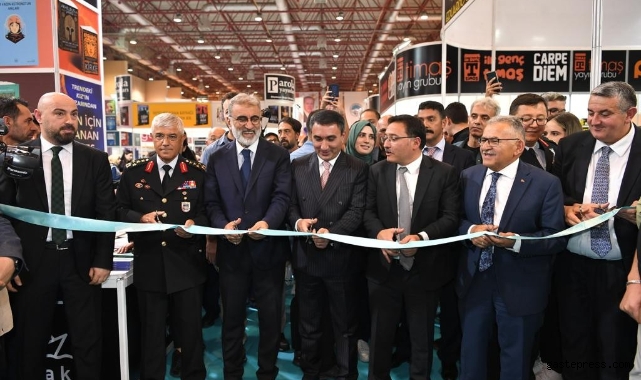 Kayseri 5. Kitap Fuarı açıldı!