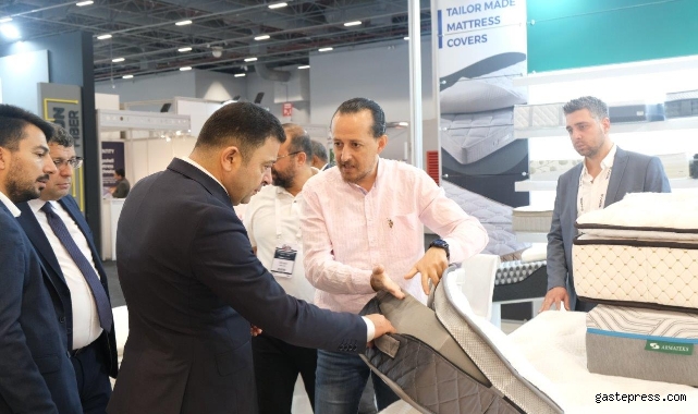 Kayseri OSB Yönetiminden, IBIA Expo-2022 Fuarı’na katılan Kayserili firmalara ziyaret!