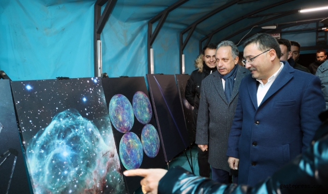 Kayseri Talas Belediyesi’nden uzayın derinliklerine götüren sergi!