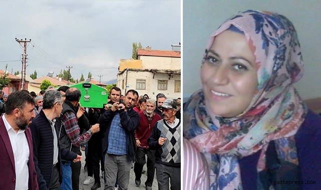 Komşusunun 20 bıçak darbesiyle öldürdüğü kadın toprağa verildi!