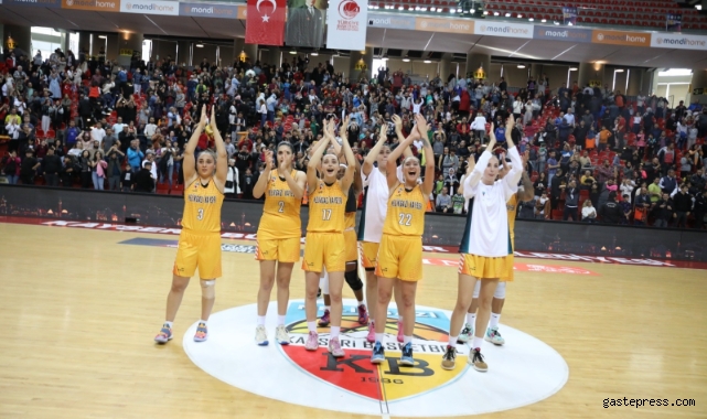Melikgazi Kayseri Basketbol Takımı Beşiktaş'ı yendi!