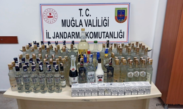 Muğla’da kaçak alkol operasyonu!