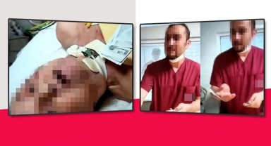 Özel hastanede skandal görüntüler! Soruşturma başlatıldı!
