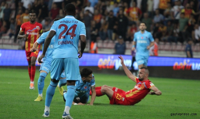 Spor Toto Süper Lig: Kayserispor: 1 - Trabzonspor: 2