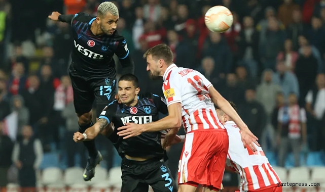 Trabzonspor, Kızılyıldız'a mağlup oldu!