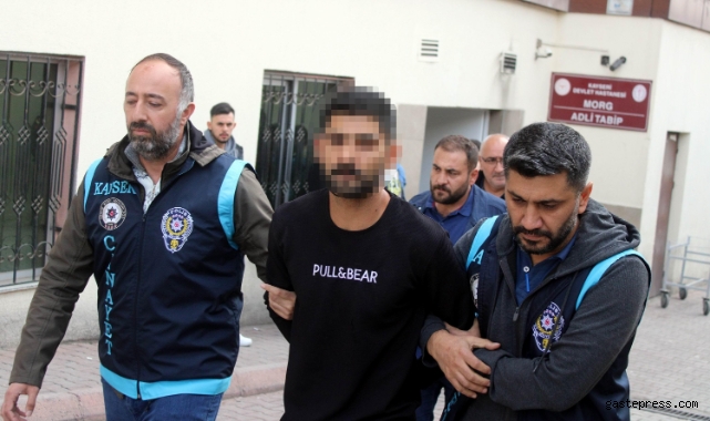 Yakalanan firari cinayet zanlısı adliyede!