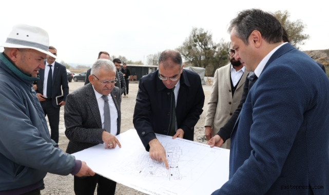 '14 Ev ve Asurlu Tüccarların Mahallesi Projesi’nde çalışmalar sürüyor!