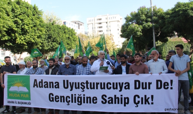 Adana Uyuşturucuya Dur de..! Gençliğe sahip çık..!
