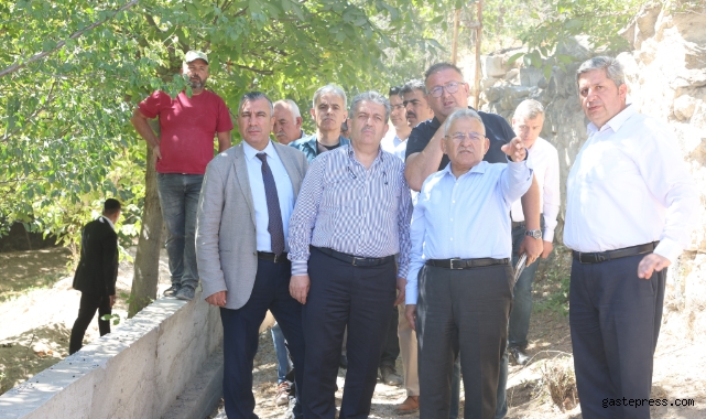 Başkan Büyükkılıç: “Bünyan’ımıza 6 Milyon TL’lik Seyir Terası Yapılıyor”