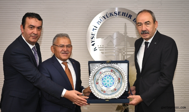 Başkan Büyükkılıç, KTO heyetini kabul etti!