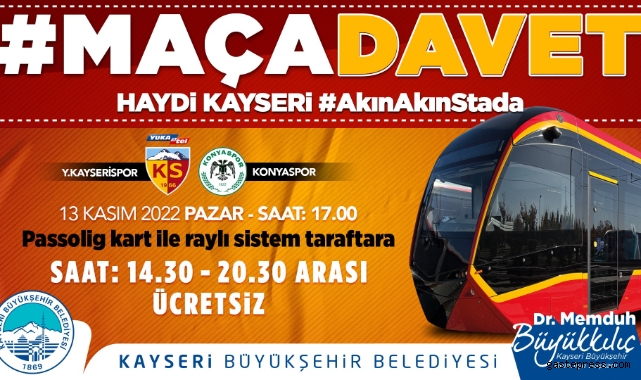 Başkan Büyükkılıç'tan Kayserispor'a Destek Çağrısı!