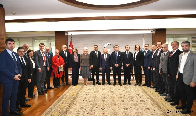 Başkan Büyükkılıç, Tüsiad, Türkonfed ve Orsifed heyetlerini ağırladı!