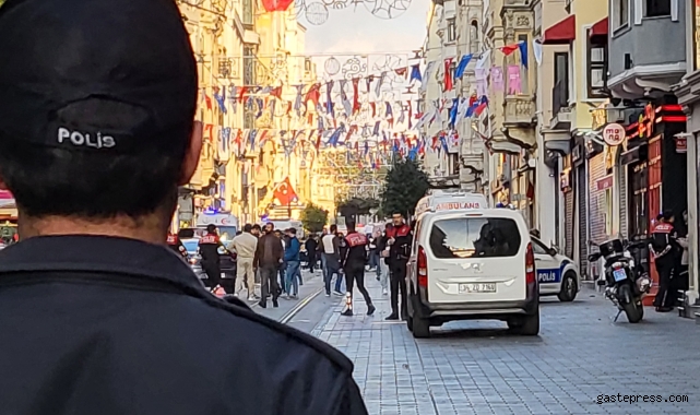 Beyoğlu İstiklal Caddesi'nde patlama!