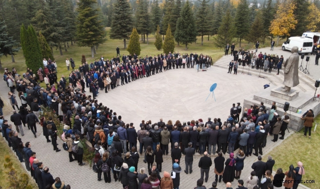 ERÜ’de 10 Kasım Atatürk'ü Anma Töreni Gerçekleştirildi!