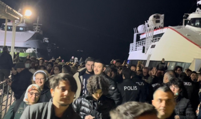 Feribotu kaçırdı,bomba ihbarı yaptı ortalığı ayağa kaldırdı!