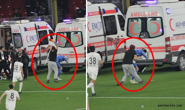 İzmir derbisinde olaylar çıktı, maç ertelendi!