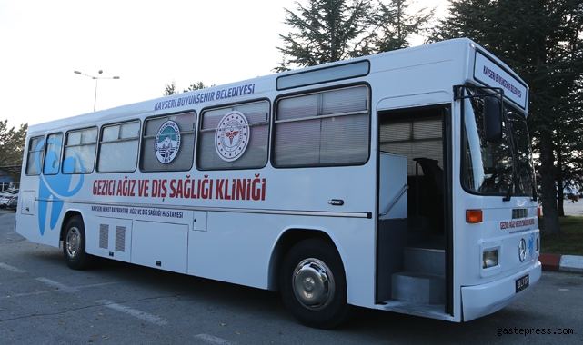 Kayseri Büyükşehir’den ‘Gezici Ağız ve Diş Sağlığı Kliniği’