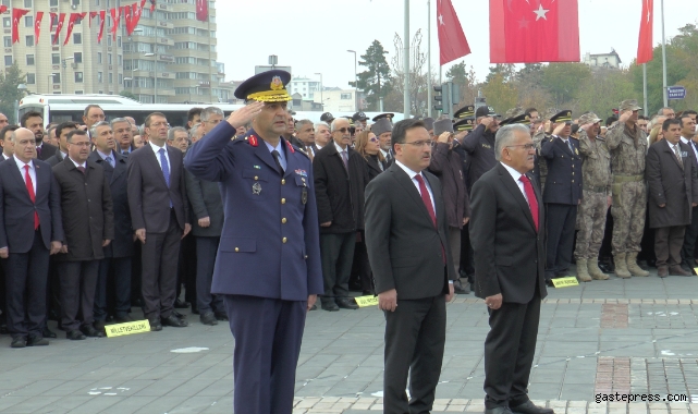Kayseri’de 10 Kasım töreni düzenlendi!