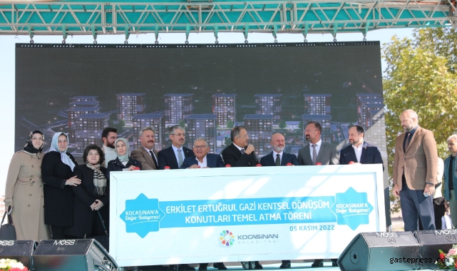 Kayseri Kocasinan'dan Kentsel dönüşümde Erkilet'te tarihi hamle!