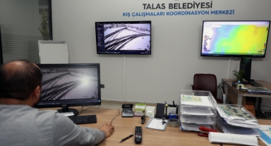 Kayseri Talas kara kışa hazır!