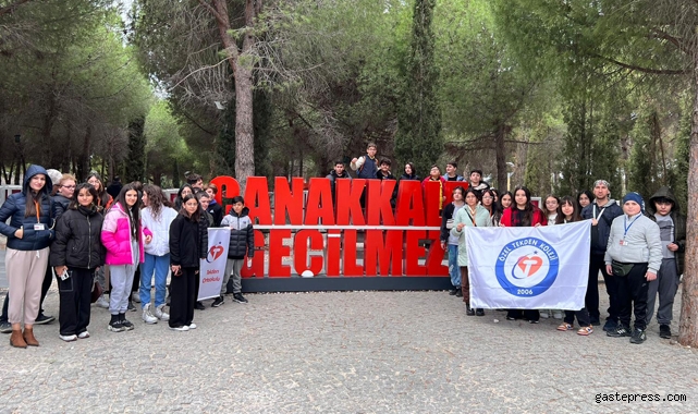 Özel Tekden Ortaokulu öğrencileri 14-15 Kasım tarihlerinde Çanakkale'ye gitti!