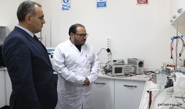 Rektör Altun, Araştırma Merkezleri ve Laboratuvarlarını ziyaret etti!
