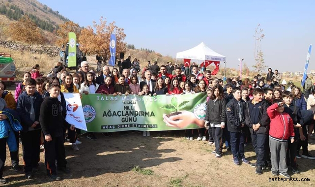 Tekden Koleji Talas'ta Şenlik Gibi Ağaçlandırma Gününe katıldı!
