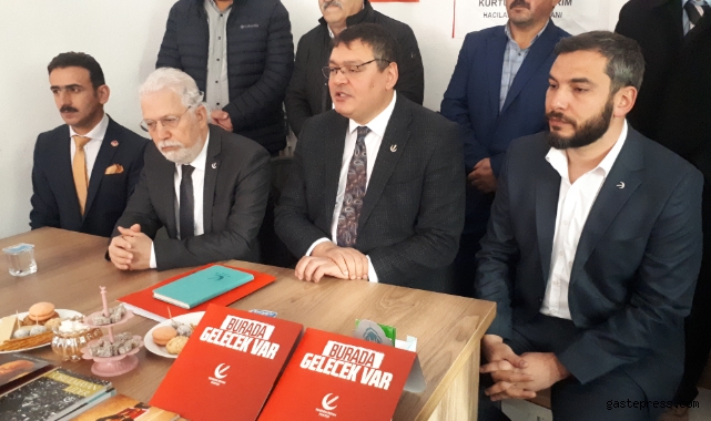 Yeniden Refah Partisi Kayseri Hacılar İlçe Başkanlığı Hizmet Binası Açıldı!