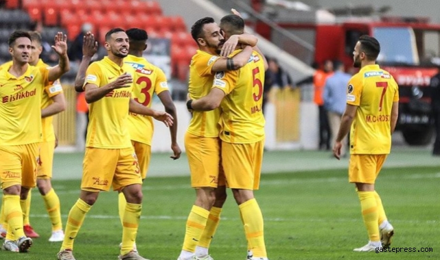 Yukatel Kayserispor, Gaziantep FK’yi evinde mağlup etti!