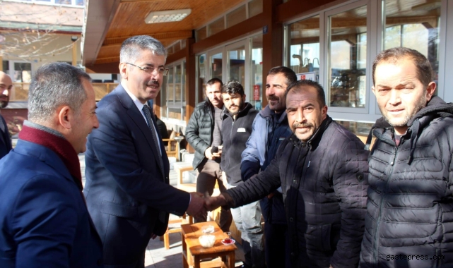 AK Parti İl Başkanı Çopuroğlu İlçeleri Ziyaret Etti!