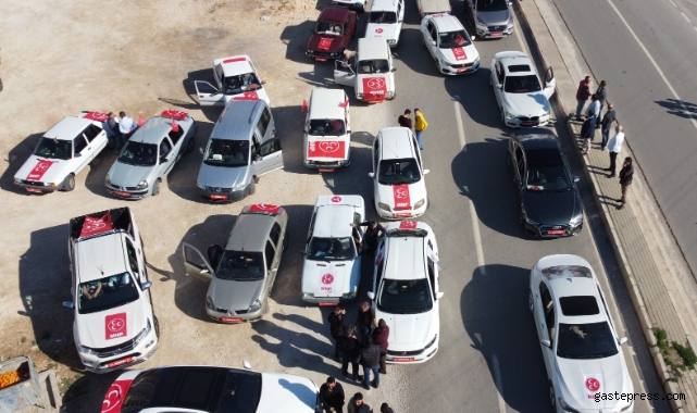 Bahçeli'yi karşılamaya binlerce araç gitti!