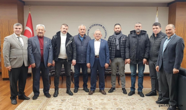 Başkan Büyükkılıç'a Yeraltı Çarşısı Teşekkürü!