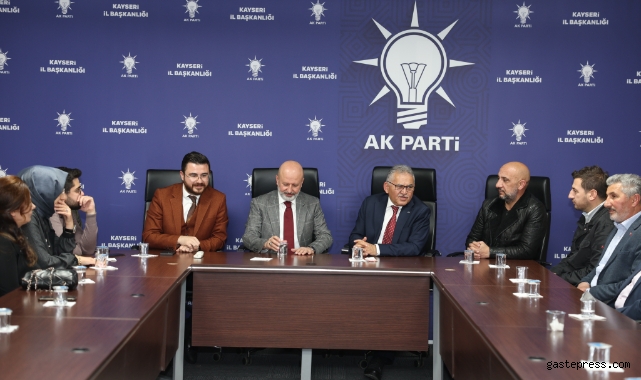 Başkan Büyükkılıç: "Amacımız insanlığa hizmet"