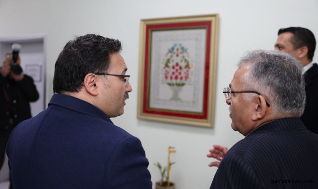 Başkan Büyükkılıç ve Vali Çiçek’ten ‘insan’ odaklı projelere ziyaret!