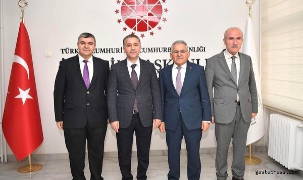 Büyükkılıç’tan Cumhurbaşkanlığı İletişim Başkanlığı Kayseri Bölge Müdürlüğü’ne ziyaret!