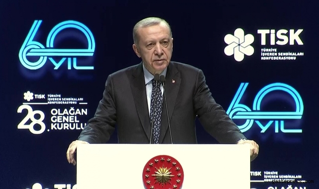 Cumhurbaşkanı Erdoğan TİSK Genel Kurulu'nda konuştu!