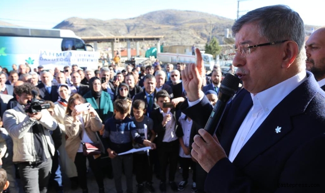 Davutoğlu seçim startını memleketi Konya’dan verdi!