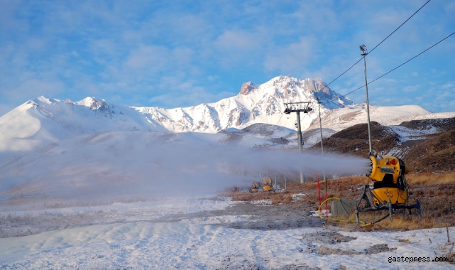Erciyes sezona hazırlanıyor!
