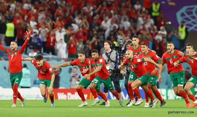 Fas, İspanya'yı penaltılarda yenerek çeyrek finale yükseldi!