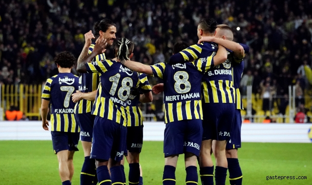 Fenerbahçe farklı kazandı!